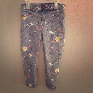 Rock-n-roll Jegging 4T fun designs all over